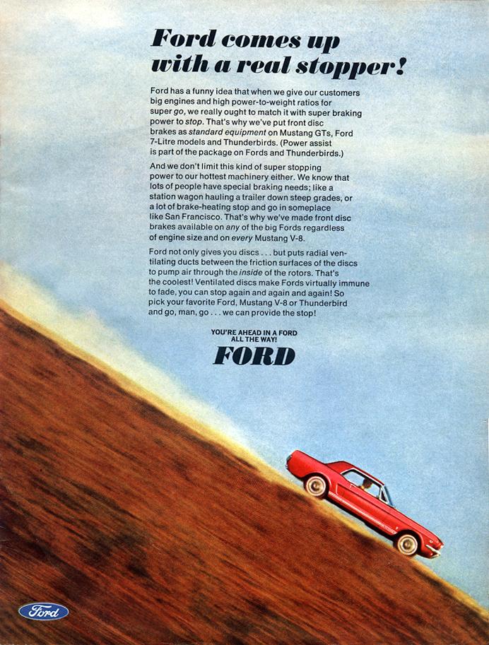 1966 Ford Auto Advertising